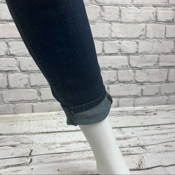 Express Distressed Mid-Rise Jeans - Picture 4 of 8